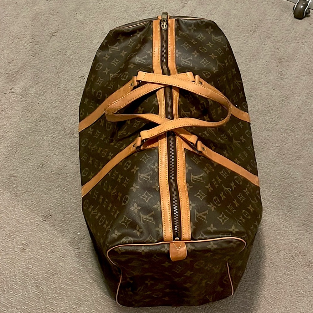 Rare Vintage Square Side LV Duffle